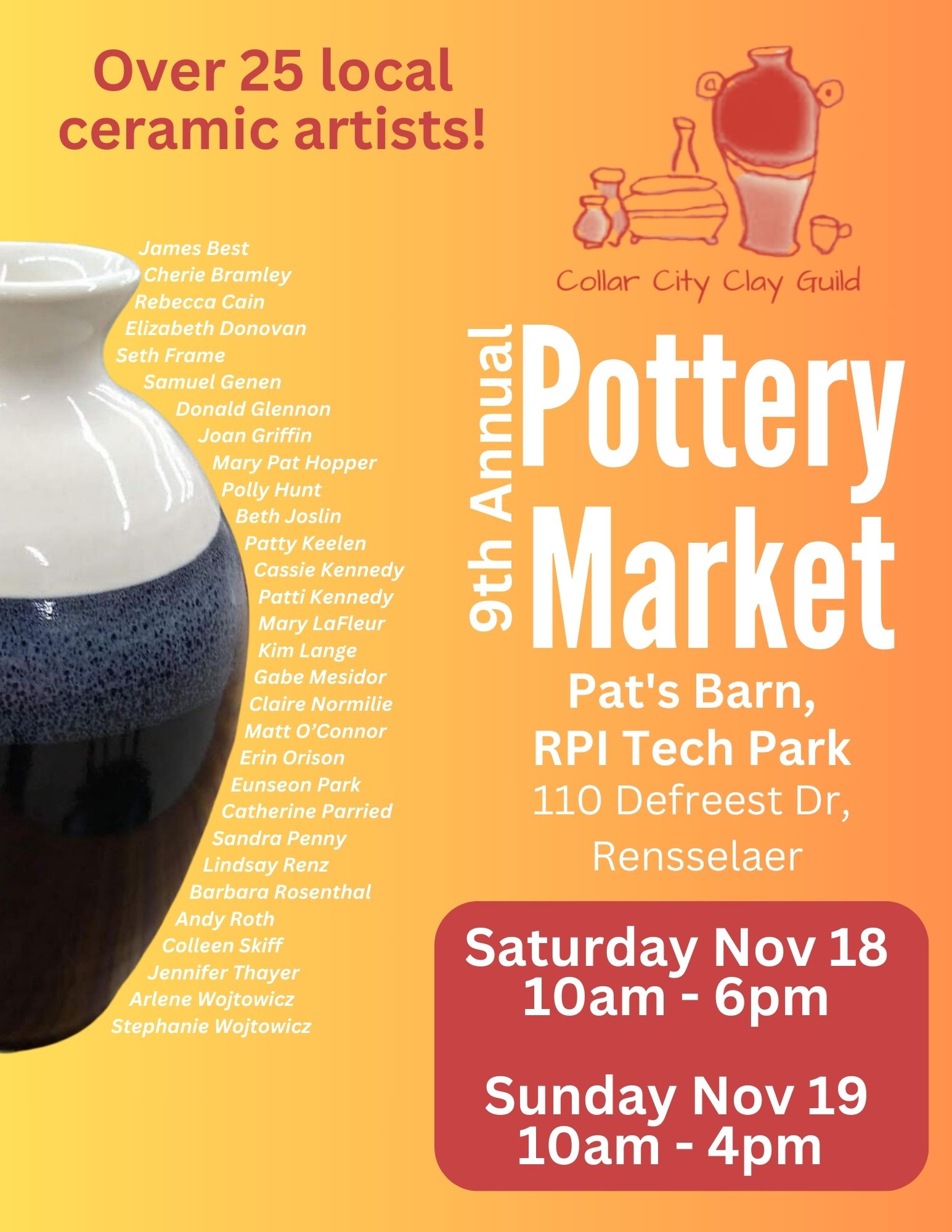 Upcoming Events — The Potters Guild